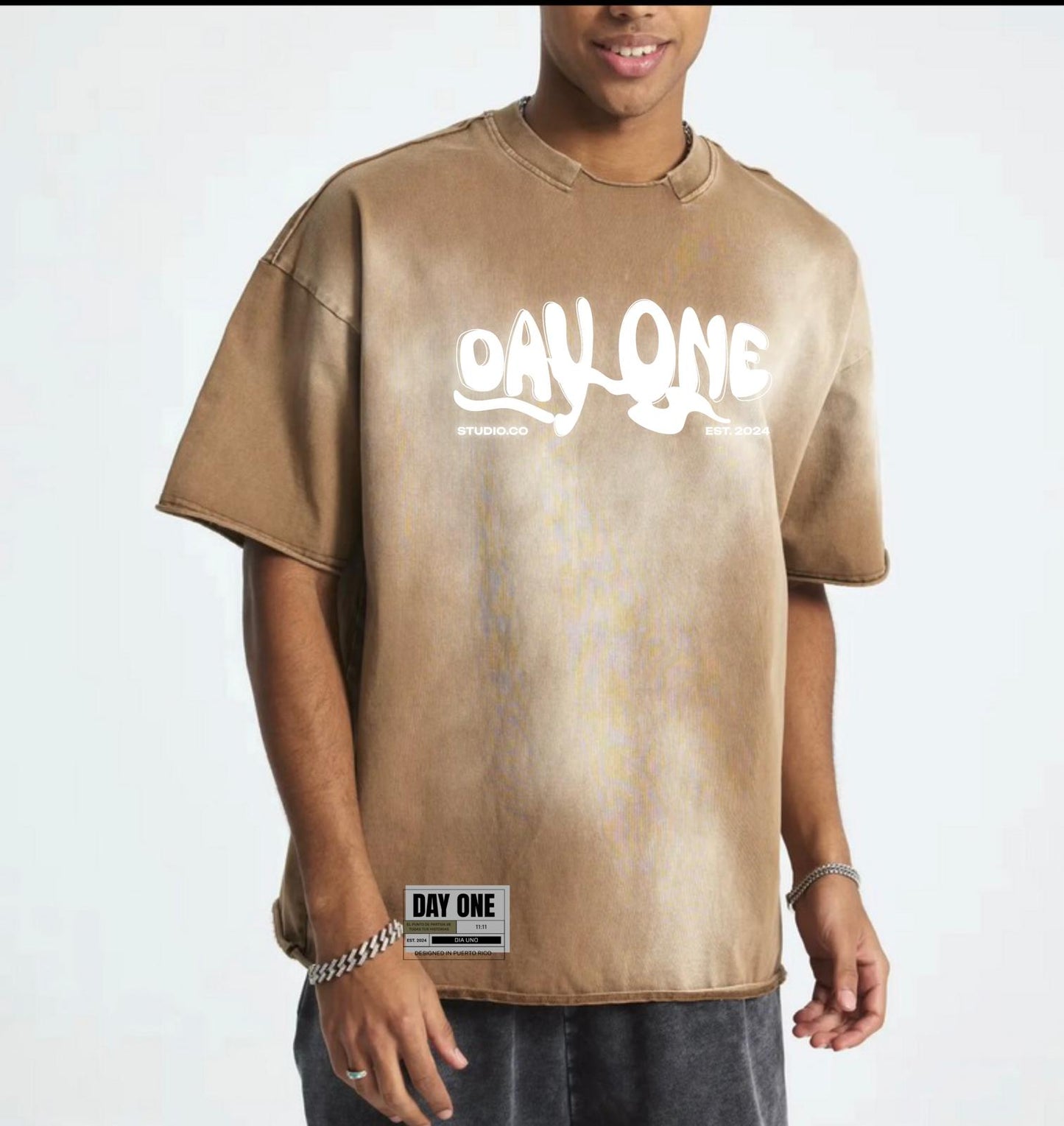 Day One Mocha TShirt
