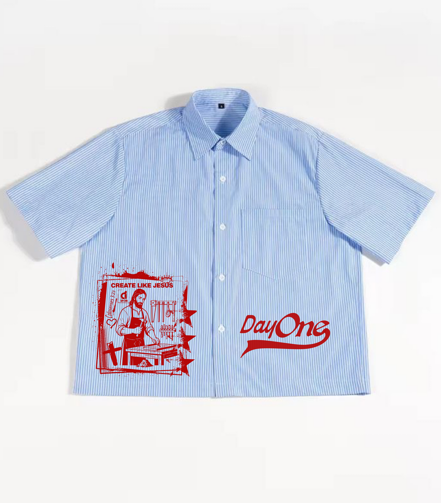 Studio Shirt  Striped Blue